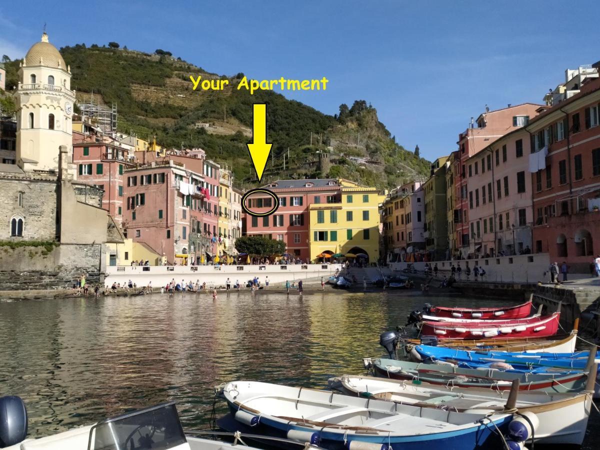 Agretta Sea View Apartment Vernazza Exterior foto